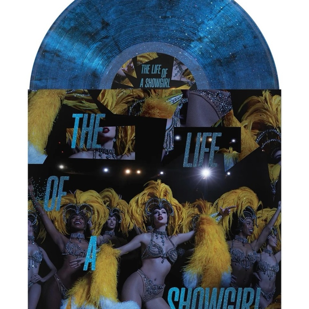 The Life of a Showgirl “Baby That’s Show Business” Lakeside Blue Vinyl Record